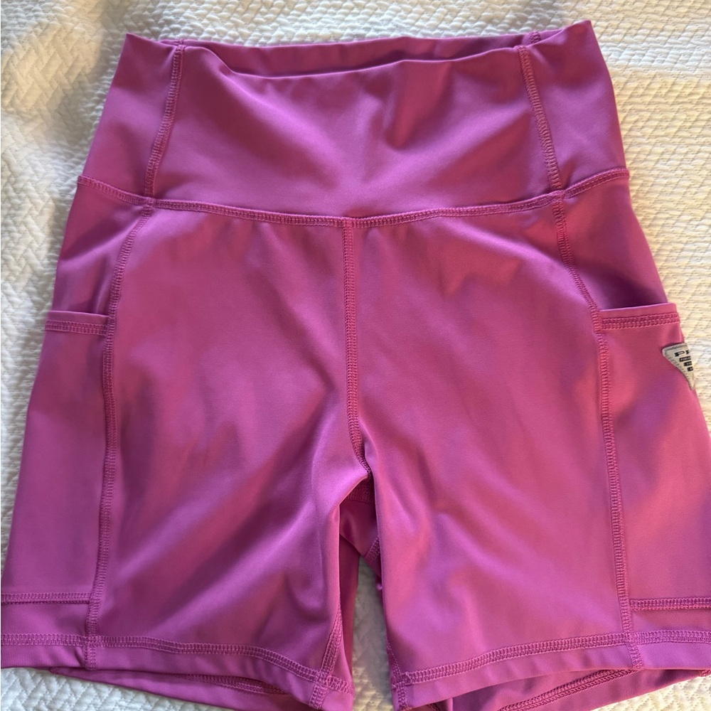 Columbia Women's Vibrant Pink Bike Shorts